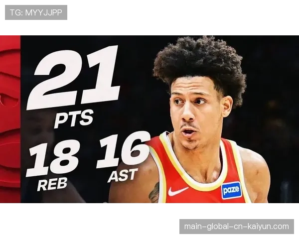 杰伦约翰逊23分11篮板 老鹰团队化学反应提升 杰伦约翰逊23分11篮板 老鹰团队化学反应提升